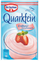 Dr. Oetker Quarkfein Erdbeer-Geschmack 56 g Tüte